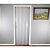 Porta sanfonada PVC 84cm x 210cm branco neve 20132 PLASFLEX - Imagem 4