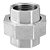 União de ferro galvanizado com assento de bronze 1/2" BSP 126100433 TUPY - Imagem 1