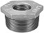 Bucha de redução ferro galvanizado 1/2" x 1/4" BSP 120162533 TUPY - Imagem 1