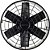 Exaustor axial 40cm 1/2" cv industrial 220V monofásico 9806 VENTISOL - Imagem 3