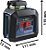 Nível a laser de 2 linhas verdes 10m (raio) precisão ± 0,4 mm/m com bolsa GLL 2-20g 0601065000 BOSCH - Imagem 5