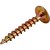 Parafuso madeira chipboard cabeça flangeada fenda cruzada/phillips 3,5mm x 25mm caixa com 500 peças VONDER - Imagem 3