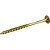 Parafuso madeira chipboard cabeça flangeada fenda cruzada/phillips 5,0mm x 80mm caixa com 200 peças VONDER - Imagem 3