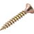 Parafuso madeira chipboard cabeça chata fenda cruzada/phillips 6,0mm x 40,0mm caixa com 500 peças VONDER - Imagem 3