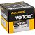 Parafuso madeira chipboard cabeça flangeada fenda cruzada/phillips 5,0mm x 30mm caixa com 500 peças VONDER - Imagem 2