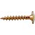 Parafuso madeira chipboard cabeça flangeada fenda cruzada/phillips 5,0mm x 30mm caixa com 500 peças VONDER - Imagem 4
