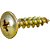 Parafuso madeira chipboard cabeça flangeada fenda cruzada/phillips 3,5mm x 16mm caixa com 500 peças VONDER - Imagem 1