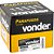 Parafuso madeira chipboard cabeça flangeada fenda cruzada/phillips 5,0mm x 50mm caixa com 200 peças VONDER - Imagem 2
