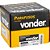 Parafuso madeira chipboard cabeça flangeada fenda cruzada/phillips 5,0mm x 60mm caixa com 200 peças VONDER - Imagem 2