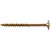 Parafuso madeira chipboard cabeça flangeada fenda cruzada/phillips 5,0mm x 60mm caixa com 200 peças VONDER - Imagem 4