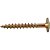 Parafuso madeira chipboard cabeça flangeada fenda cruzada/phillips 4,5mm x 35mm caixa com 500 peças VONDER - Imagem 4