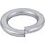 Arruela de pressão 3/8" zincada leve LG STEEL - Imagem 1