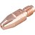 Bico de contato 1,2mm x 30mm em cobre cromo e zircônio para Tocha TMV 300/400 VONDER - Imagem 1