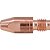 Bico de contato 1mm x 30mm em cobre cromo e zircônio para Tocha TMV 250/300/400 VONDER - Imagem 4