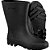 Bota de PVC preta cano médio sem forro 45/46 NOVE54 - Imagem 1