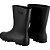 Bota de PVC preta cano médio sem forro 45/46 NOVE54 - Imagem 3