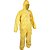 Macacão de proteção com capuz amarelo Tamanho G TYCHEM DUPONT - Imagem 1