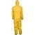 Macacão de proteção com capuz amarelo tamanho XG TYCHEM DUPONT - Imagem 3
