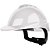 Capacete com aba frontal branco com catraca e jugular Milenium 904906 LIBUS - Imagem 1