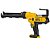 Pistola aplicadora de silicone a bateria 20V tubo com 300ml DCE560B DEWALT - Imagem 2