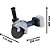 Esmerilhadeira angular 7" sem bateria e sem carregador GWS 18V-180 PC BOSCH - Imagem 3