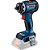 Parafusadeira/furadeira de impacto a bateria sem bateria e sem carregador GSR 18V-90 FC BOSCH - Imagem 1