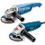 Kit esmerilhadeira angular 4.1/2" 850W 220V e esmerilhadeira angular 7" 2.200W 220V 0 601 8F7 5E0 BOSCH - Imagem 1