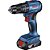 Parafusadeira/furadeira de impacto a bateria 18V - 2.0 ah carregador bivolt com 1 bateria GSB 185-LI BOSCH - Imagem 1