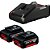 Kit com 2 baterias de íons de lítio (GBA 18V 4 Ah) e 1 carregador bivolt (GAL 18V-40) 1600A02RM8 BOSCH - Imagem 1