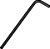 Chave hexagonal (allen) 1/4" longa 220704BR BELZER - Imagem 1