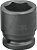 Soquete sextavado de impacto curto 3/4" com encaixe 1/2" 019063 GEDORE - Imagem 1
