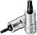 Soquete hexalobular macho com encaixe de 3/8" ITX30 T-30 GEDORE - Imagem 1
