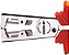 Alicate desencapador de fios 6.1/2" 0,5 mm² a 5,0 mm² VDE 8099 160-H 091.893 GEDORE - Imagem 2