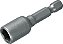 Soquete sextavado magnético encaixe 1/4" x 5/16" B-38803 MAKITA - Imagem 1