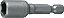Soquete sextavado magnético encaixe 1/4" x 5/16" B-38803 MAKITA - Imagem 2
