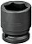 Soquete sextavado de impacto encaixe de 3/4" x 32,0mm 020013 GEDORE - Imagem 1