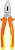 Alicate universal isolado 1.000V 8" com cabo emborrachado 119222M-1 MAYLE - Imagem 7
