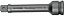 Extensão de impacto encaixe de 1/2" x 5" 023.002 GEDORE - Imagem 1