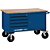 Bancada móvel para ferramentas 4 gavetas 1250mm x 840mm x 610mm 007311 GEDORE - Imagem 1