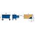 Bancada móvel para ferramentas 4 gavetas 1250mm x 840mm x 610mm 007311 GEDORE - Imagem 3