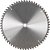 Lâmina de serra circular com dentes de metal duro/vídea 305mm x 25,4mm 60 dentes VONDER - Imagem 3