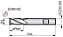 Fresa topo 4 cortes metal duro 10,0mm S94410.0 DORMER - Imagem 2