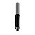 Fresa com dentes de metal duro reta com rolamento 1/2" 2608628637 BOSCH - Imagem 1