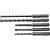 Broca SDS PLUS jogo 5,0 a 8,0mm com 5 peças B54710 MAKITA - Imagem 3