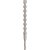 Broca com encaixe tipo SDS PLUS 20mm x 300mm 2 cortes IW13124 IRWIN - 4 unidades - Imagem 1