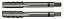 Macho manual de aço rápido 1/4" UNC jogo com 2 peças OSG - Imagem 1