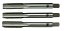 Macho manual de aço rápido 1/4" BSW jogo com 3 peças OSG - Imagem 1