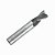 Fresa de topo em aço rápido 4,0mm 2 cortes 327B 1445 INDAÇO - Imagem 2