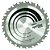 Lâmina de serra circular com dentes de metal duro/vídea 184mm x 20mm 24 dentes BOSCH - Imagem 1