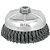 Escova copo em aço trançado 152mm M14 fio 0,5mm 6.600 rpm DW4917M DEWALT - Imagem 1